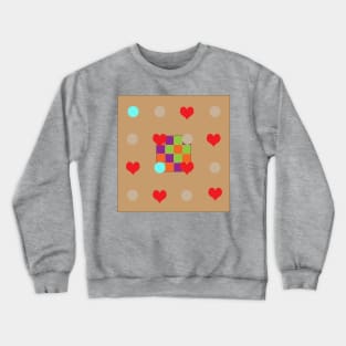 Hearts Crewneck Sweatshirt